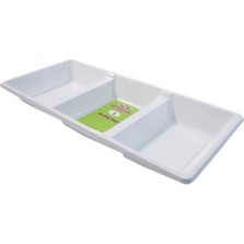 3 Section Serving Tray (2 Pack)