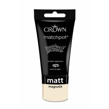 Crown Testerpot Matt Magnolia Emulsion 40ml 