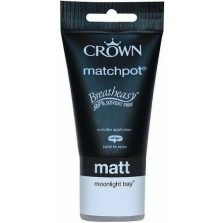 Crown Testerpot Matt Moonlight Bay Emulsion 40ml 