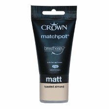 Crown Testerpot Matt Toasted Almond Emulsion 40ml
