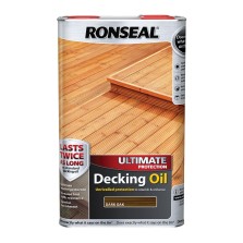 Ronseal Ultimate Decking Oil 5L Dark Oak