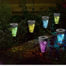 Silhouette Solar Stake Lights (6 Pack)