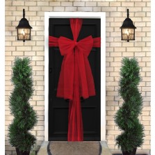 Christmas Door Bow Kit - Red 