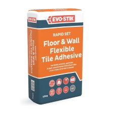 Evo Stik Rapid Set Floor & Wall Flexible tile adhesive 20kg