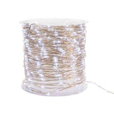 Christmas Micro-LED Twinkle Lights (240 LED) Cool White - Silver Wire