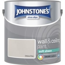 Johnstones Vinyl Emulsion Paint 2.5L China Clay (Soft Sheen)