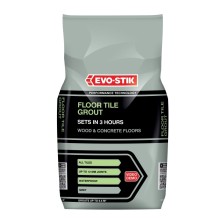Evo Stik Floor Tile Grout 5KG Grey