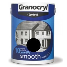 Leyland Granocryl Smooth Masonry Paint 2.5L Black