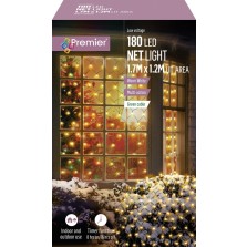 Christmas Net Lights 1.75 x 1.2m Warm White