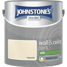 Johnstones Vinyl Emulsion Paint 2.5L Magnolia (Silk)