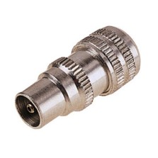 Dencon Metal Coax Plug (7073NB)
