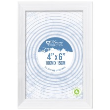 White Picture Frame (4" x 6")