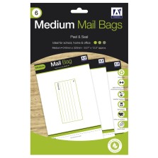 Medium Mail Bags (6 Pack) 24cm x 32cm