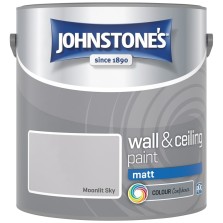 Johnstones Vinyl Emulsion Paint 2.5L Moonlit Sky (Matt)