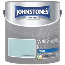 Johnstones Vinyl Emulsion Paint 2.5L New Duck Egg (Matt)