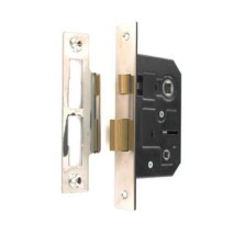 Securit S1836 Bathroom Lock 63mm Nickel Plated