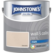 Johnstones Vinyl Emulsion Paint 2.5L Oatcake (Matt)