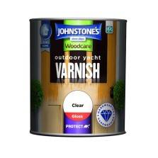 Johnstones Outdoor Yacht Varnish 250ml Clear Gloss