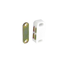 Securit S5430 Magnetic Catch White 