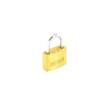 Securit S1151 Brass Padlock With 3 Keys 20mm