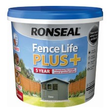 Ronseal Fence Life Plus + 5L Slate