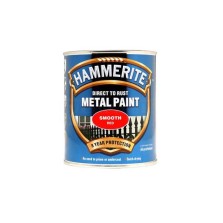 Hammerite Metal Paint 250ml Smooth Red