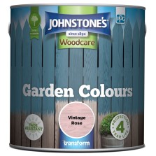 Johnstones Garden Colours Paint 2.5L Vintage Rose
