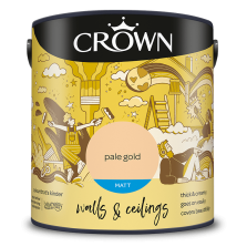 Crown Matt Pale Gold Emulsion 2.5ltr