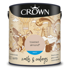 Crown Matt Toasted Almond Emulsion 2.5ltr