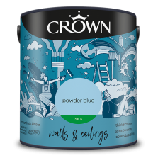 Crown Silk Powder Blue Emulsion 2.5ltr