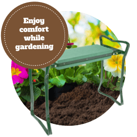Take the strain out of gardening with a kneeler